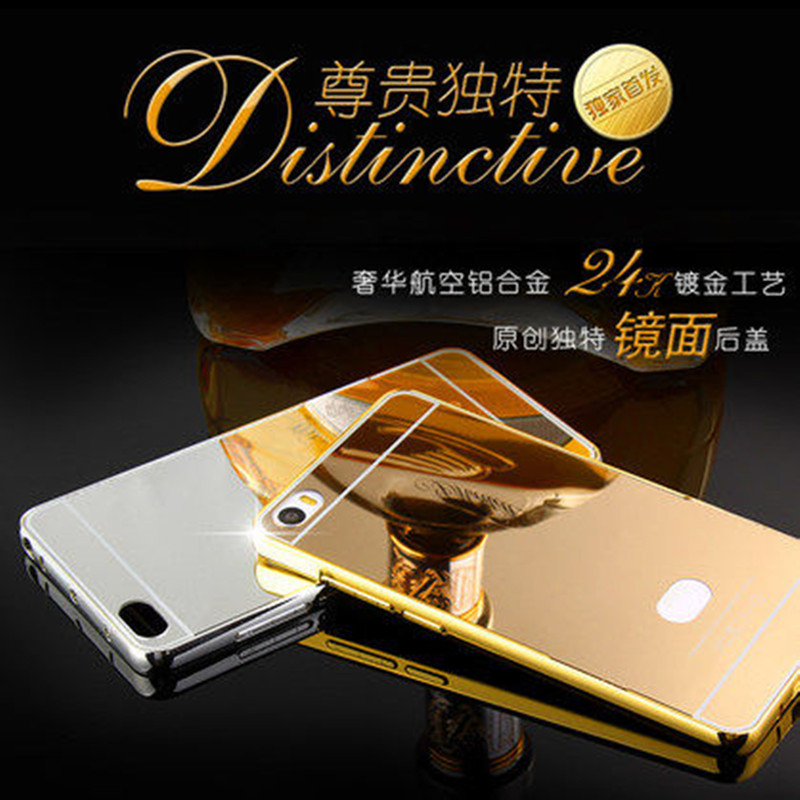 小米note手机壳奢华黄金镜面5.7寸顶配手机保护套电镀防摔外壳薄