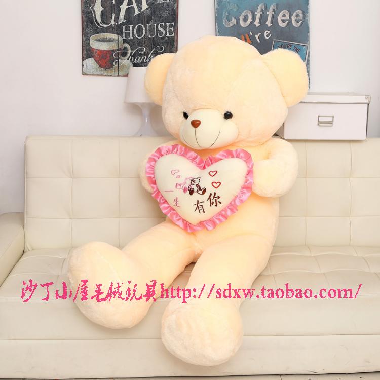 【沙丁小屋】新款娃娃毛绒玩具女朋友生日礼物可爱娃娃抱心熊抱枕