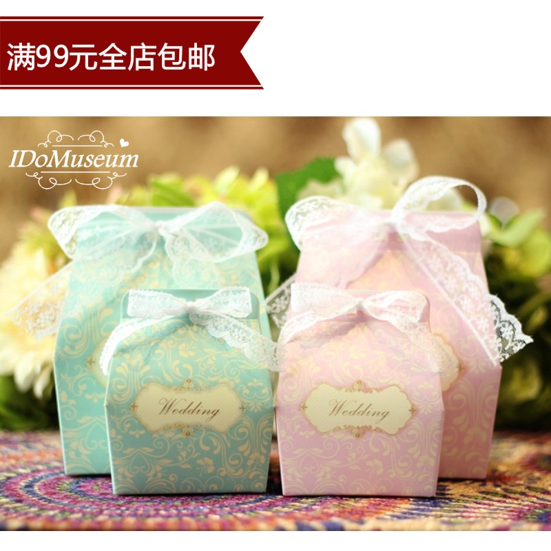 欧式结婚创意喜糖盒个性婚礼喜糖包装纸盒子婚庆糖果盒用品批发