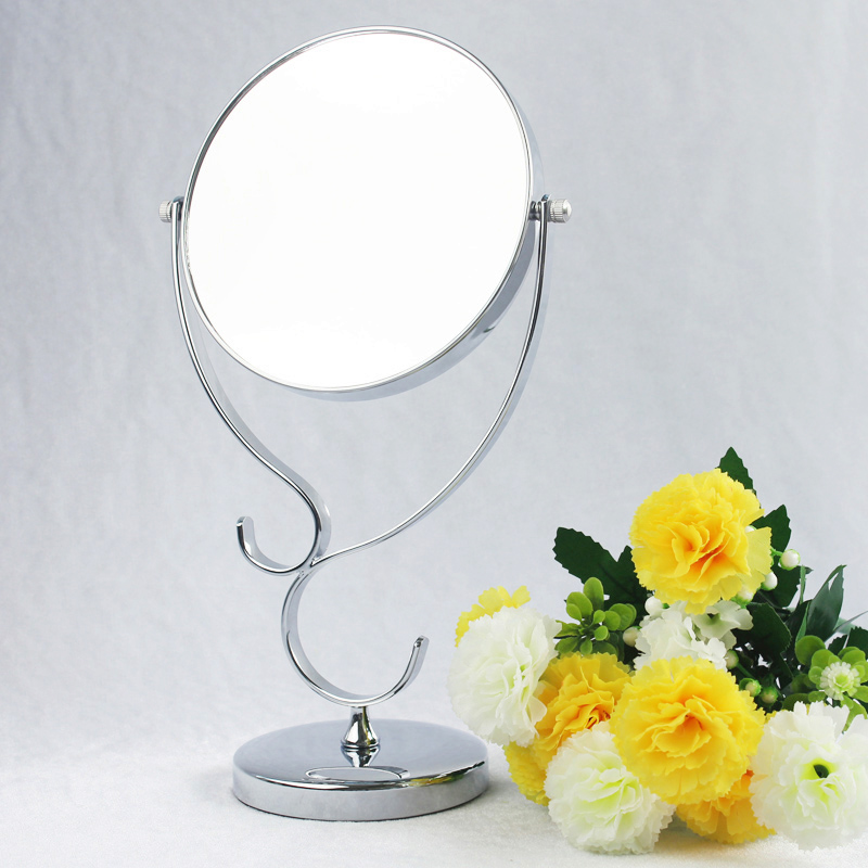米乐佩斯台式化妆镜欧式镜子梳妆公主美容镜双面镜创意礼品结婚镜