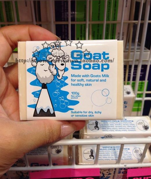 澳洲正品代购羊奶皂Goat Soap孕妇宝宝可用手工皂洁面皂