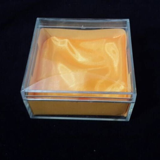 高档透明佛珠包装盒 正方形空白胶盒 通用塑料内盒 名贵礼品盒子