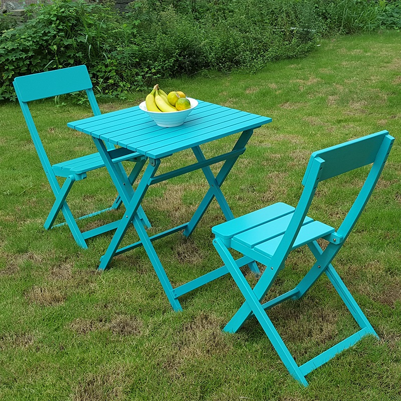 户外实木折叠桌椅组合便捷套装简易木质桌椅阳台庭院休闲家具