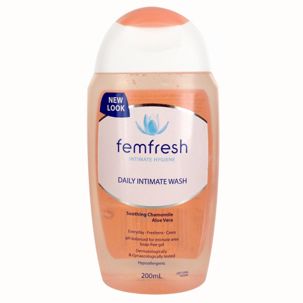 英国femfresh私密温和无皂女性洗护液 私处卫生护理洗液杀菌