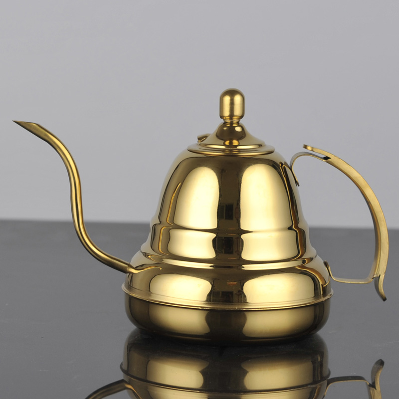 咖啡壶不锈钢手冲壶细嘴壶烧水壶细口壶长嘴茶壶古典水壶电磁炉壶