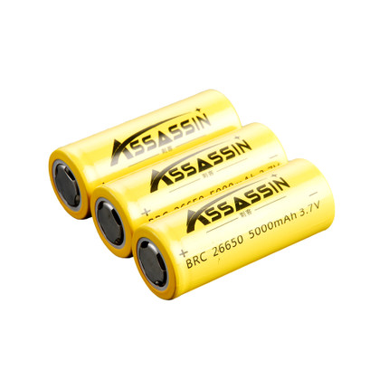 26650电池 强光手电筒专用充电锂电池 5000毫安