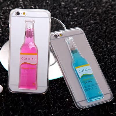 iPhone6创意酒瓶手机壳4.7寸pg苹果六保护套子i6外壳子ip透明硬壳