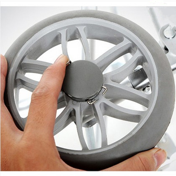 购物车轮子买菜车轮子橡胶轮子结实轮子高承重轮子静音轮子直径14