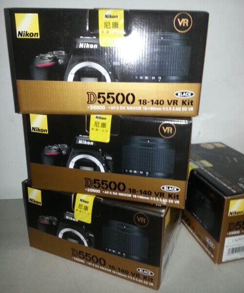 Nikon/尼康 D5500单反相机 尼康D5500 (18-140mm) D5500套机 现货