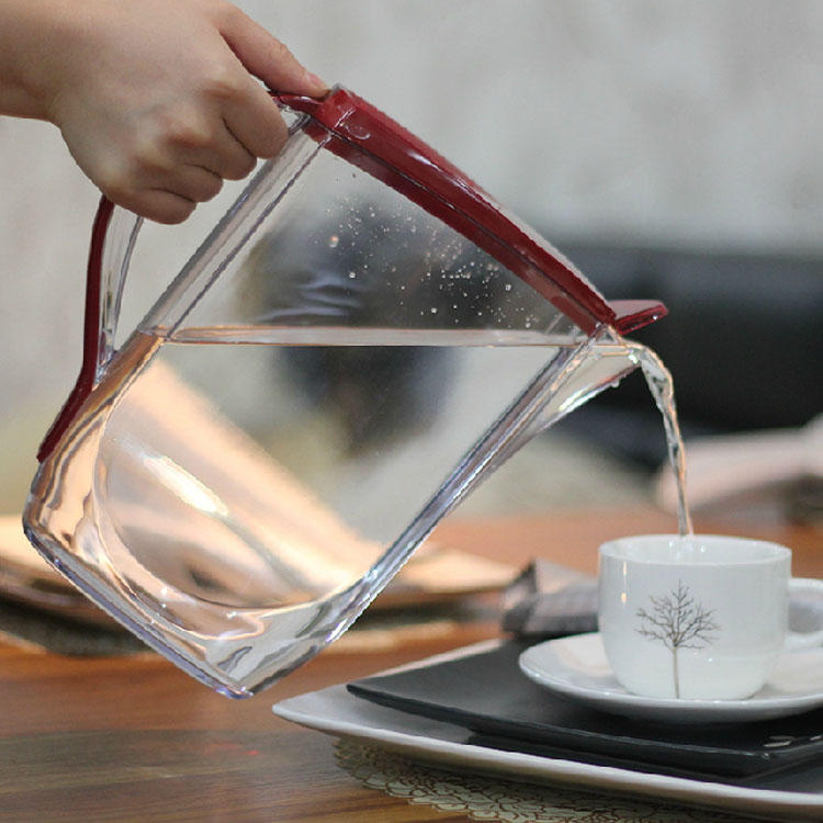 原装透明塑料冷水壶大容量耐高温凉水壶2L 3L果汁壶耐热凉水杯