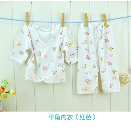新生儿服纯棉两件套内衣#AC23婴儿衣服服装 衣服夏装套装亏本清仓