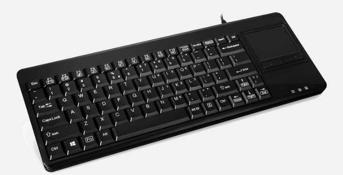 包邮Perixx佩锐-515有线usb接口触摸板工业办公键鼠一体机键盘