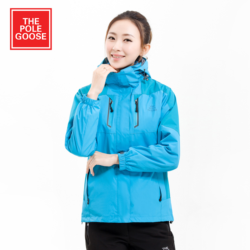 户外2016新款韩国学生冬季两件套冲锋衣女三合一韩版秋季登山服潮