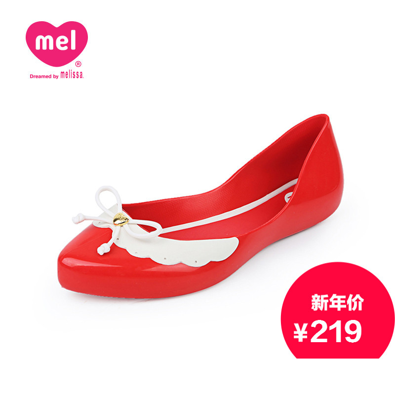 Mel by Melissa 巴西进口果冻鞋蝴蝶结单鞋平底女鞋