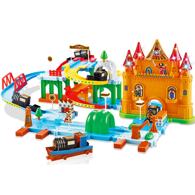儿童玩具托马斯轨道车火车玩具电动轨道车玩具男孩小火车宝宝玩具