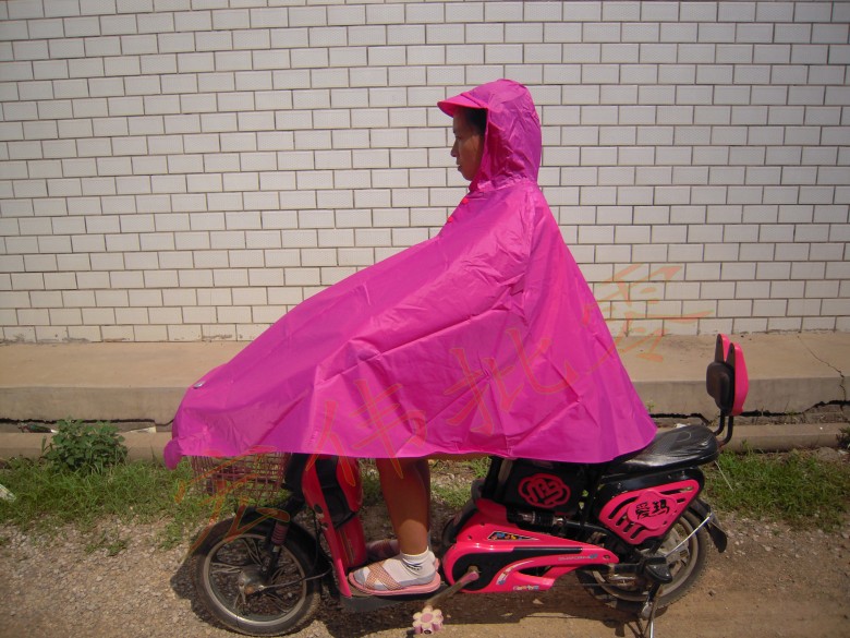 正品天堂雨衣加大加长自行车电动车踏板摩托车雨衣单人男女士雨披