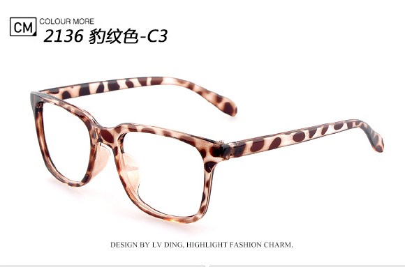 大框时尚简约眼镜框 潮流眼镜架批发2136 眼镜厂家批发