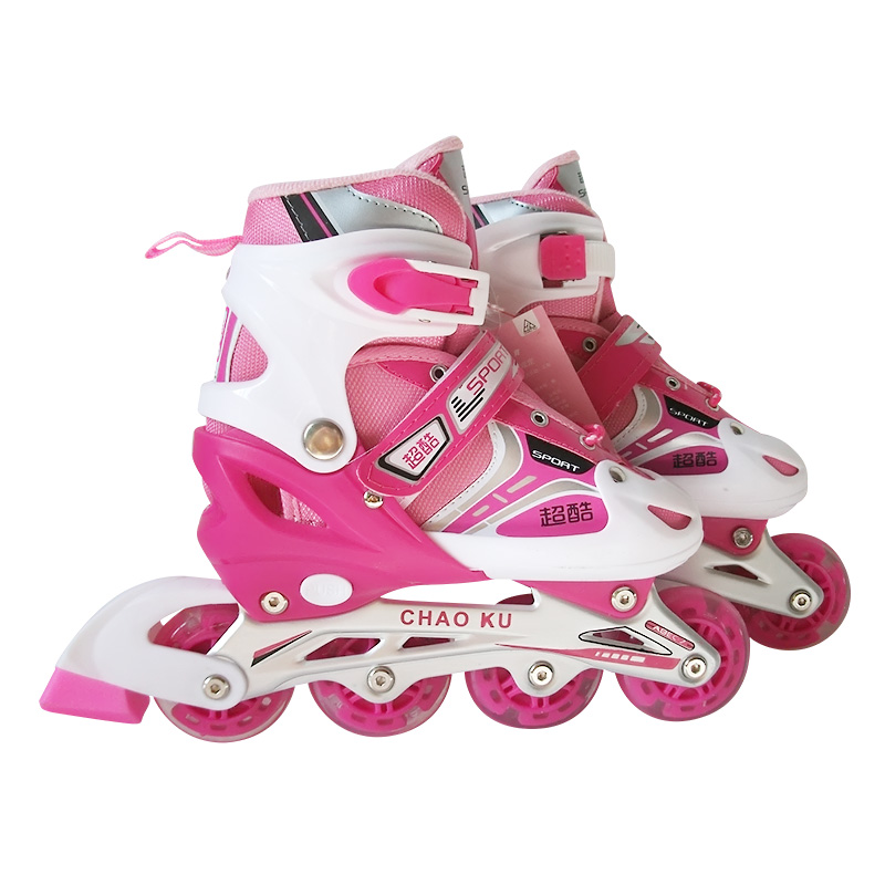 特价新款全闪儿童轮滑鞋套装  直排轮 旱冰鞋 溜冰鞋全套包邮