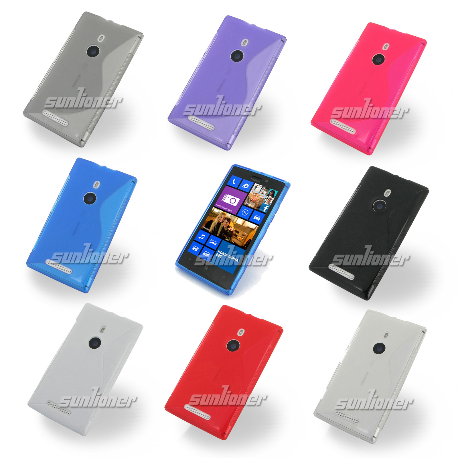 诺基亚 lumia 925 S纹清水套  手机套  保护套 防摔壳 多色选择
