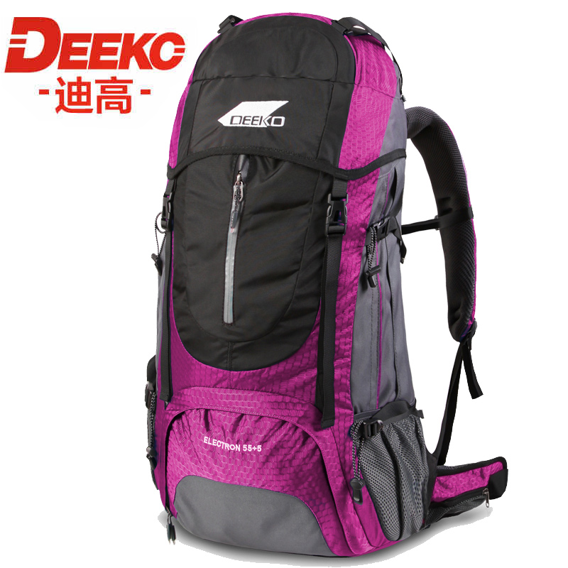 迪高deeko登山包正品可拆背负系统双肩包大容量户外背包40L50L60L