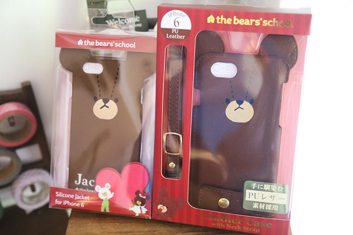 特。日本直送 the bears' school 读书熊 iphone6 保护套 现货