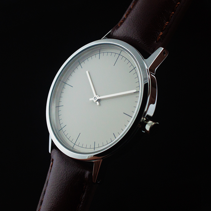 现货Parallel Watches 325 SERIES/BN 325系列 棕色真皮手表 澳洲