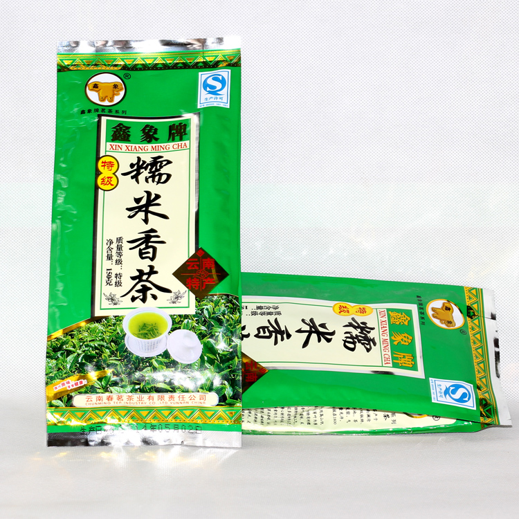 云南绿茶代用茶特级鑫象牌糯米香茶150克袋装特价满4袋包邮
