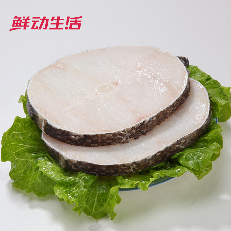 【鲜动生活】法国银鳕鱼进口鳕鱼片400g孕妇宝宝营养鳕鱼小规格