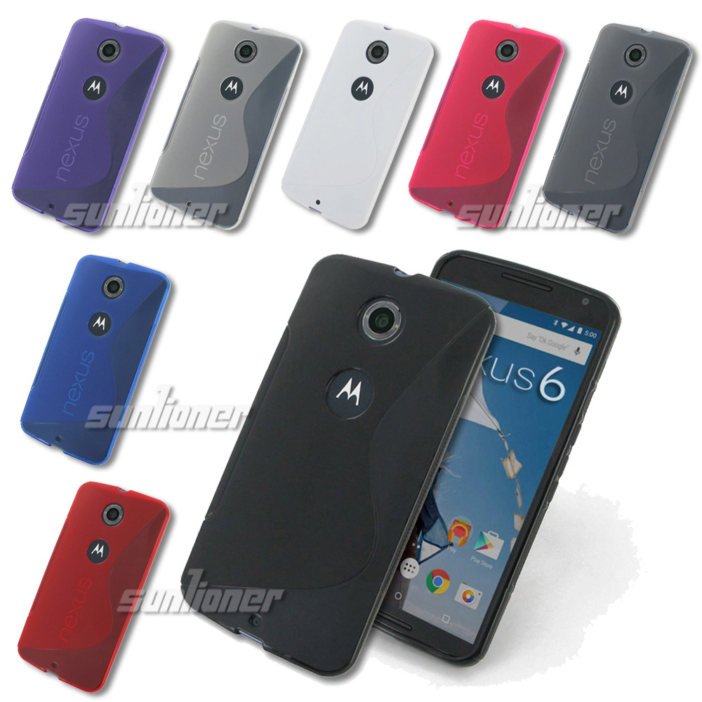 Nexus6 谷歌6 S纹清水套 保护壳 手机保护套 防摔壳 多色选择
