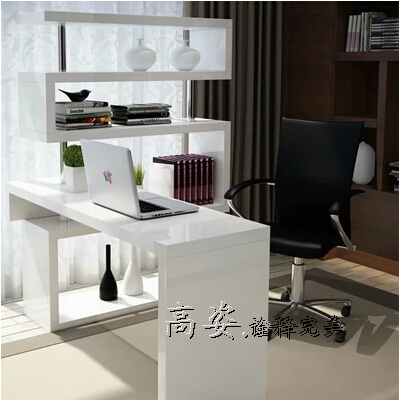 可定制转交书桌客厅卧室奢华烤漆可移动电脑桌书桌