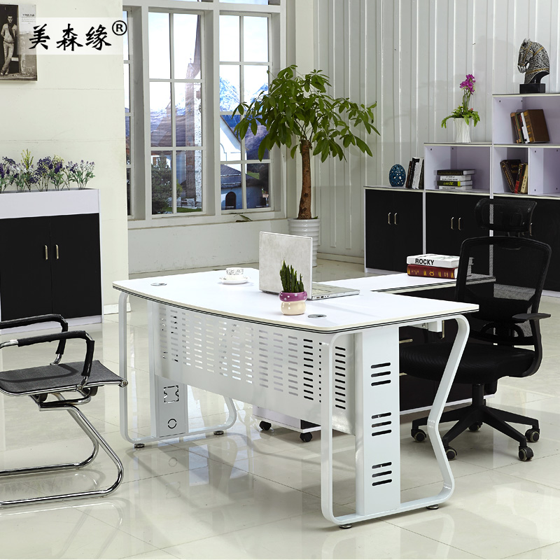 广州老板桌现货现代简约办公桌办公家具主管桌经理桌大班台可定制