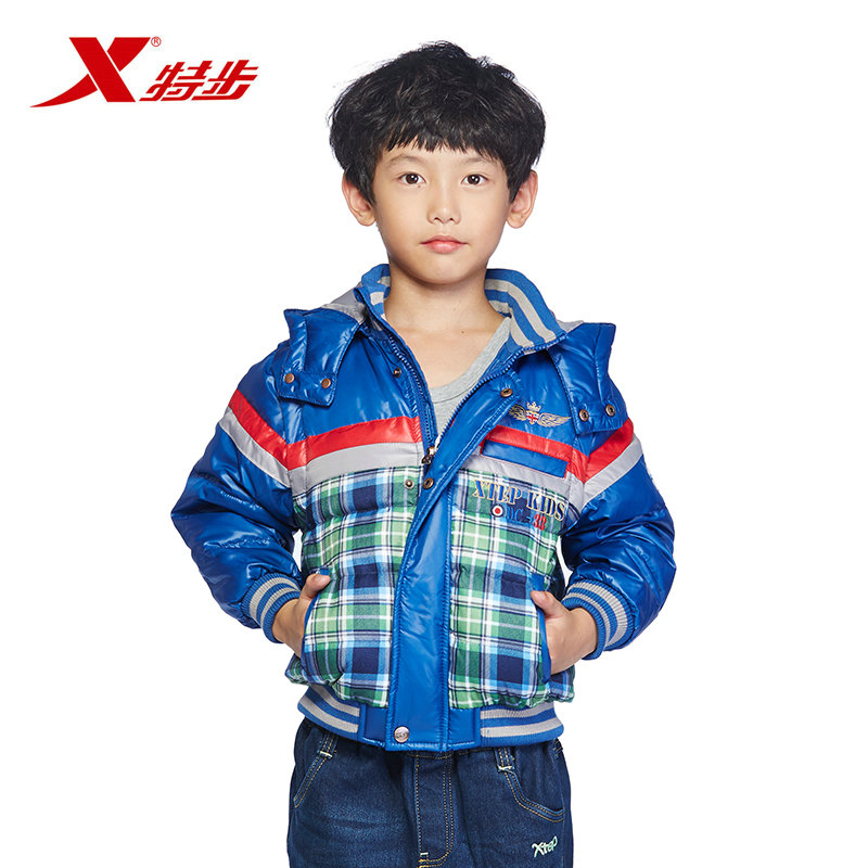 XTEP/特步儿童正品专柜同款男童羽绒服棉服休闲时尚687425190131