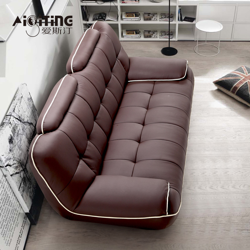 个性时尚 简约现代大小户型沙发 真皮沙发客厅组合办公室双三四人