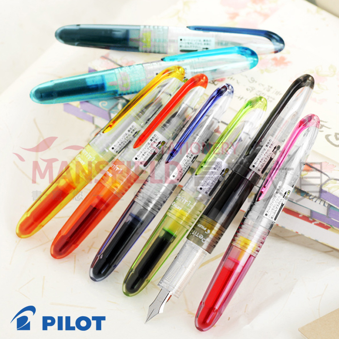 99包邮|百乐pilot|Petit1 钢笔|F尖迷你型元气小钢笔|8色墨胆可选