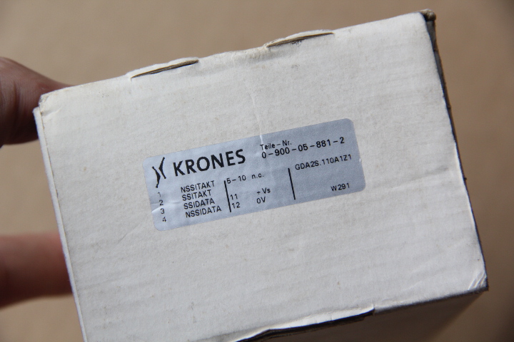 德国原装克朗斯编码器 KRONES编码器 0-900-05-881-2 正品全新