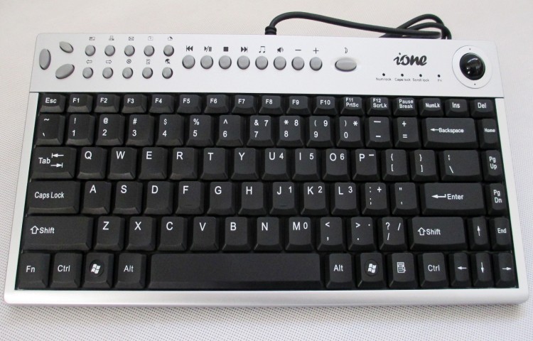 包邮ione爱旺奎聚天蝎SCK3NT工业轨迹球键鼠一体机键盘USB/PS2接