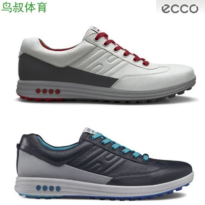 高尔夫鞋子 ECCO爱步 150204男子创新街头球鞋 正品新款男鞋 真皮