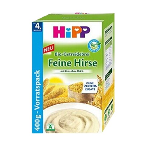 德国直邮 喜宝Hipp 有机免敏小米米粉米糊 4个月以上 400克