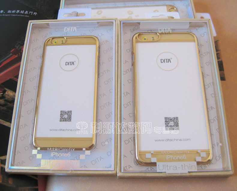 DITA苹果6手机壳iphone6保护壳iPhone6plus电镀金属超薄透明外壳