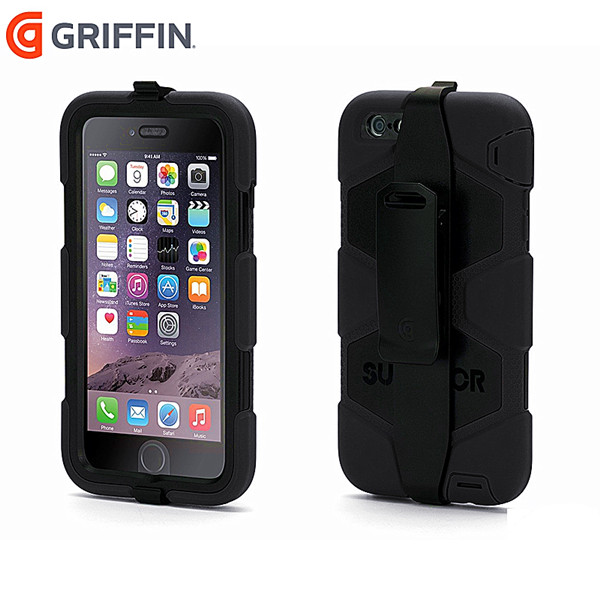 正品Griffin格里芬幸存者iphone6plus手机壳iphone6s三防摔硅胶套