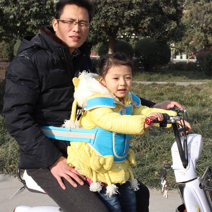 电动摩托车宝宝小孩安全带儿童座椅保护固定绑带户外扣带安全背带