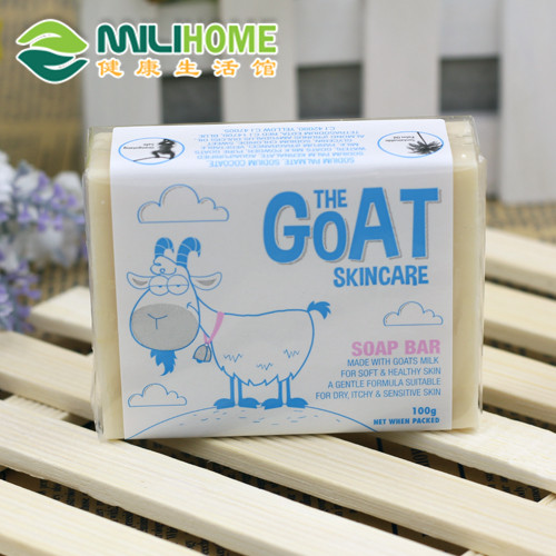 澳洲代购 Goat Soap纯天然原味山羊奶皂100g 温和清洁羊奶手工皂