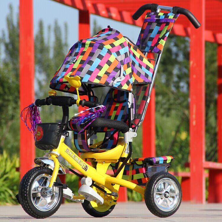 新款热销儿童三轮车 婴儿手推车 童车 宝宝儿童脚踏车自行车