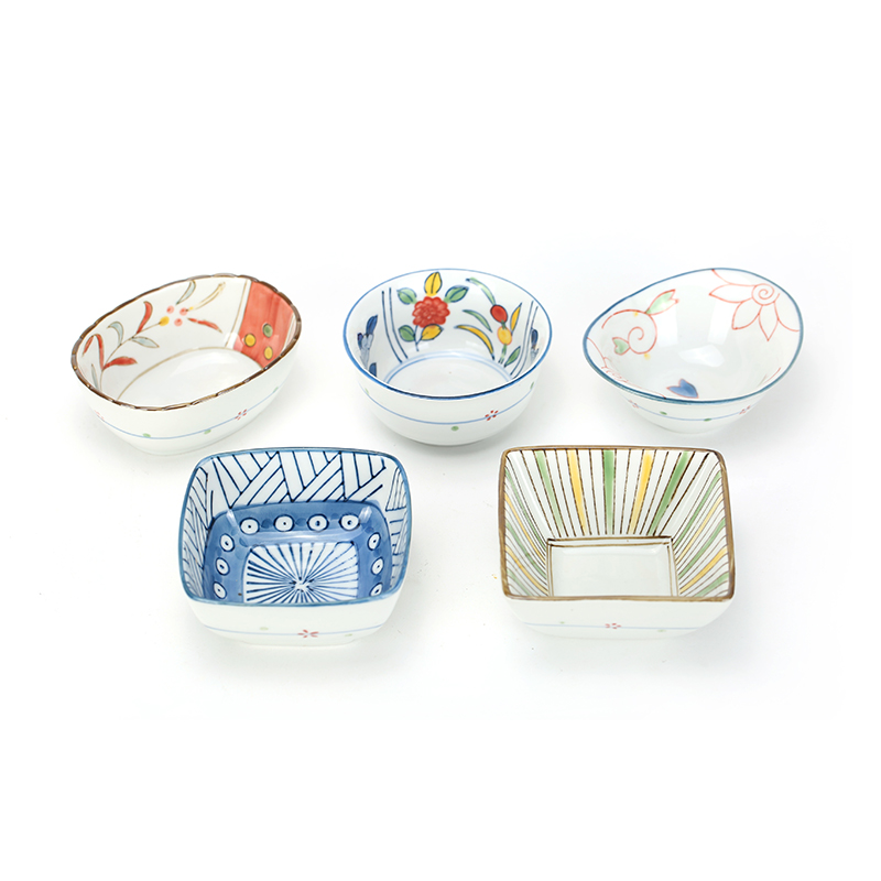 糯米瓷|国器 小皿|小器|小碟|釉下手绘|日式小酱碟|小碟|渍物碟