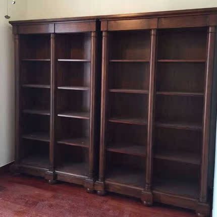 乔治艾伦实木书柜自由组合 书架柜子美式储物柜