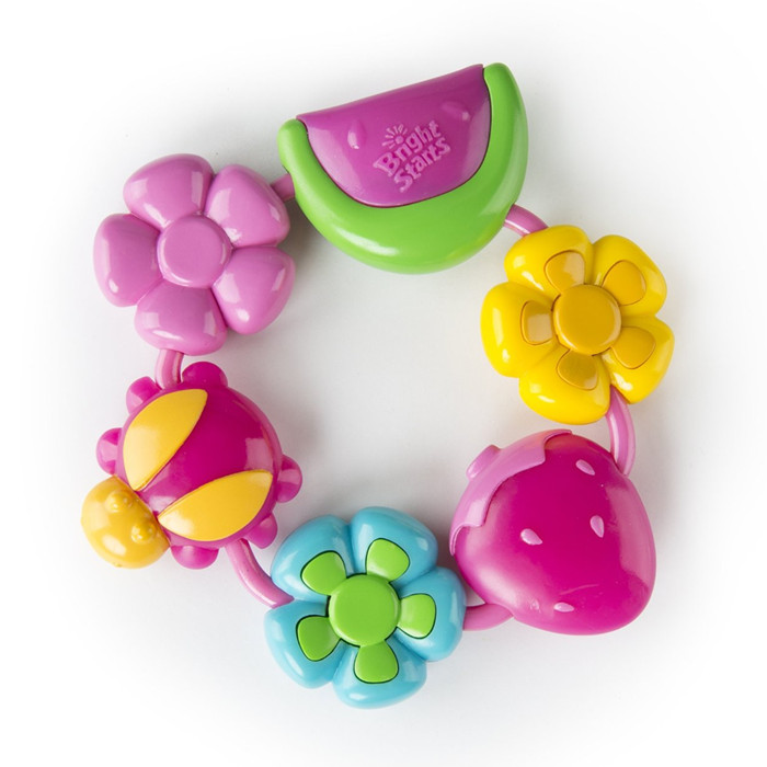 美国正品代购 Bright starts 环形婴儿牙胶 宝宝磨牙玩具