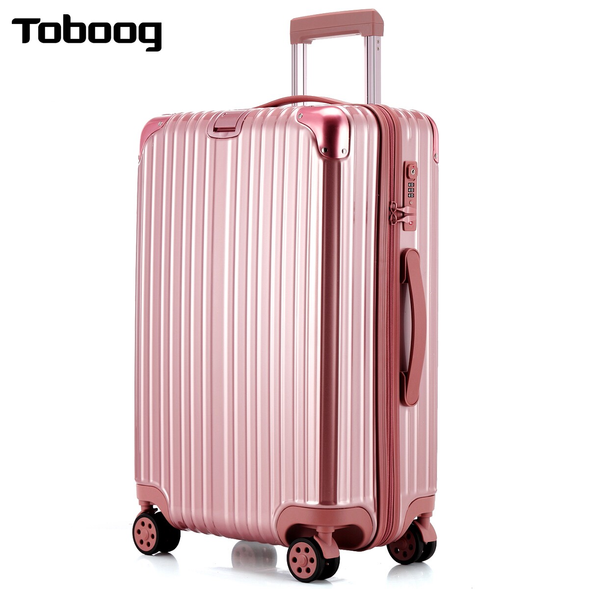 TOBOOG/途帮新款拉链箱拉杆箱万向轮24/6寸行李箱旅行箱子
