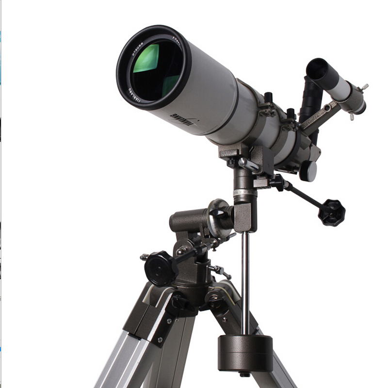 天狼天文望远镜 单筒长戈1 号TQ1-80DS折射式消色差 摄影 赤道仪