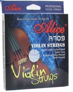 Alice顶级爱丽丝小提琴弦 A709尼龙弦演奏级琴弦 正品保证