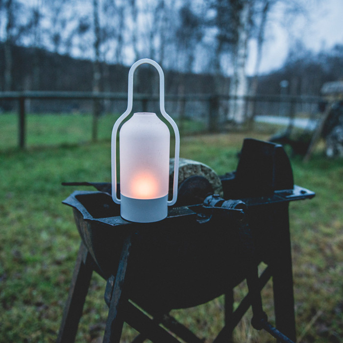 挪威unikia LANTERN LED蜡烛灯氛围灯无线充电创意开关防水节能